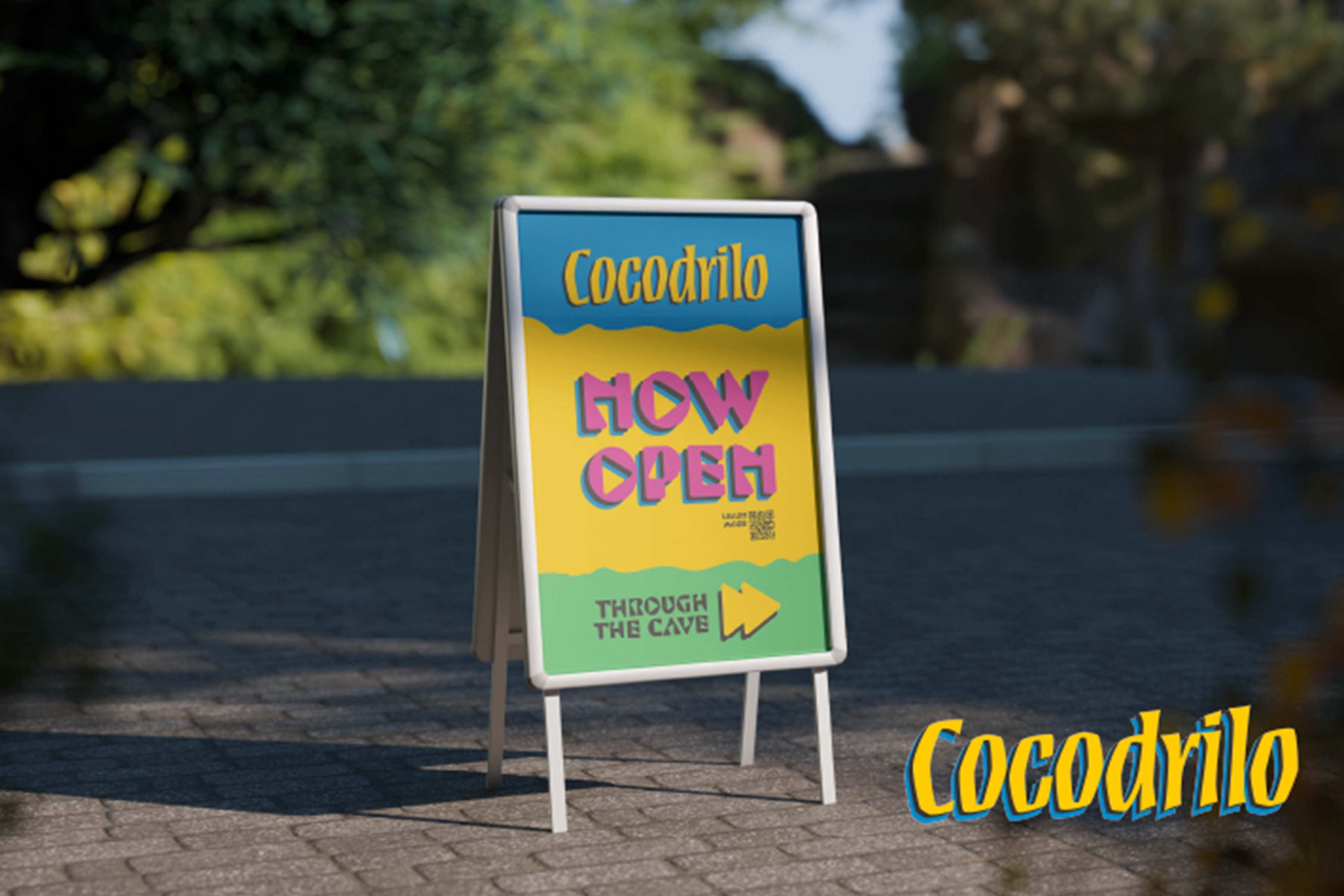 Cocodrilo poster at Atlantis Bahamas