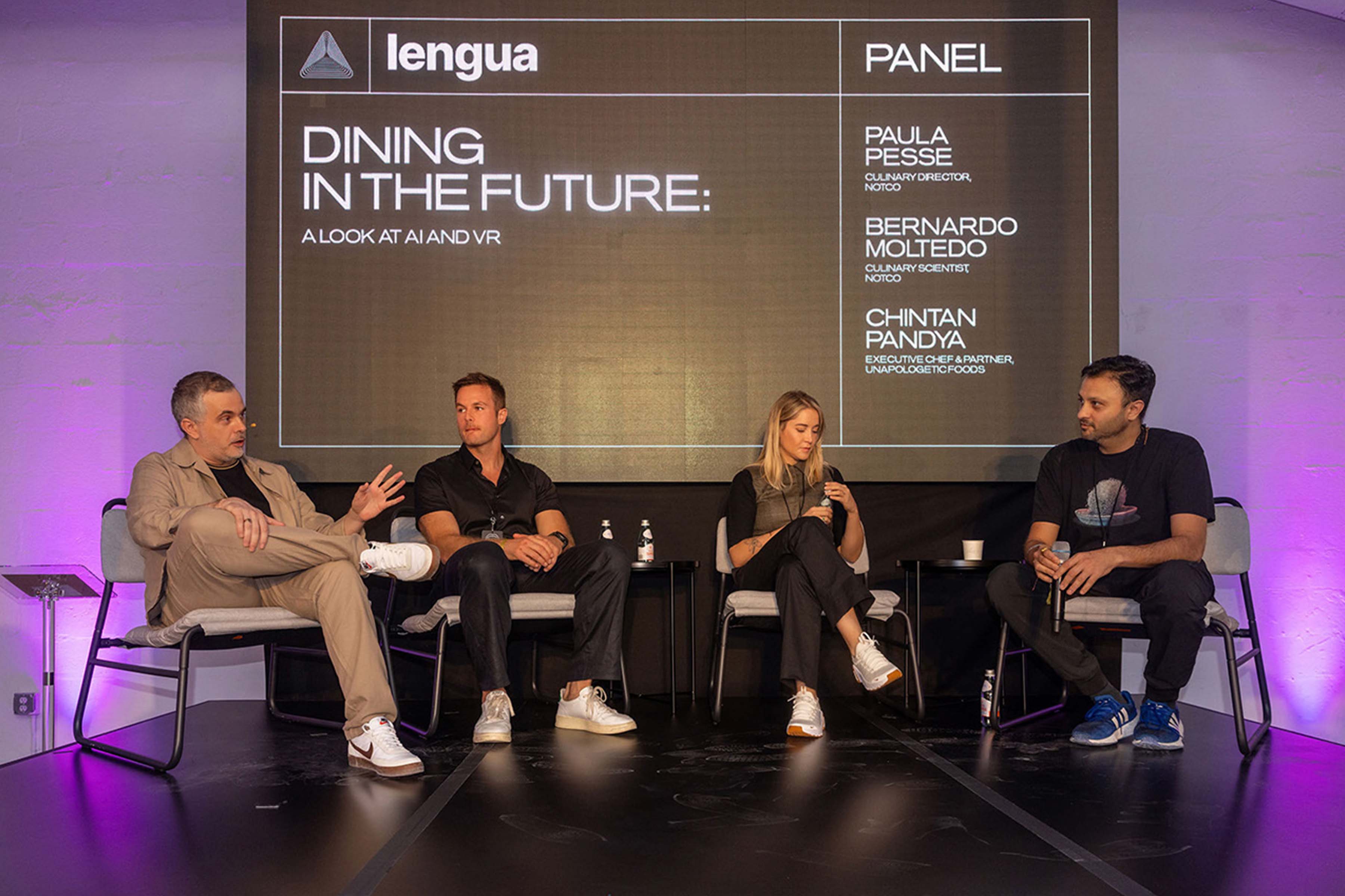 Dining in the future panel with NotCo team