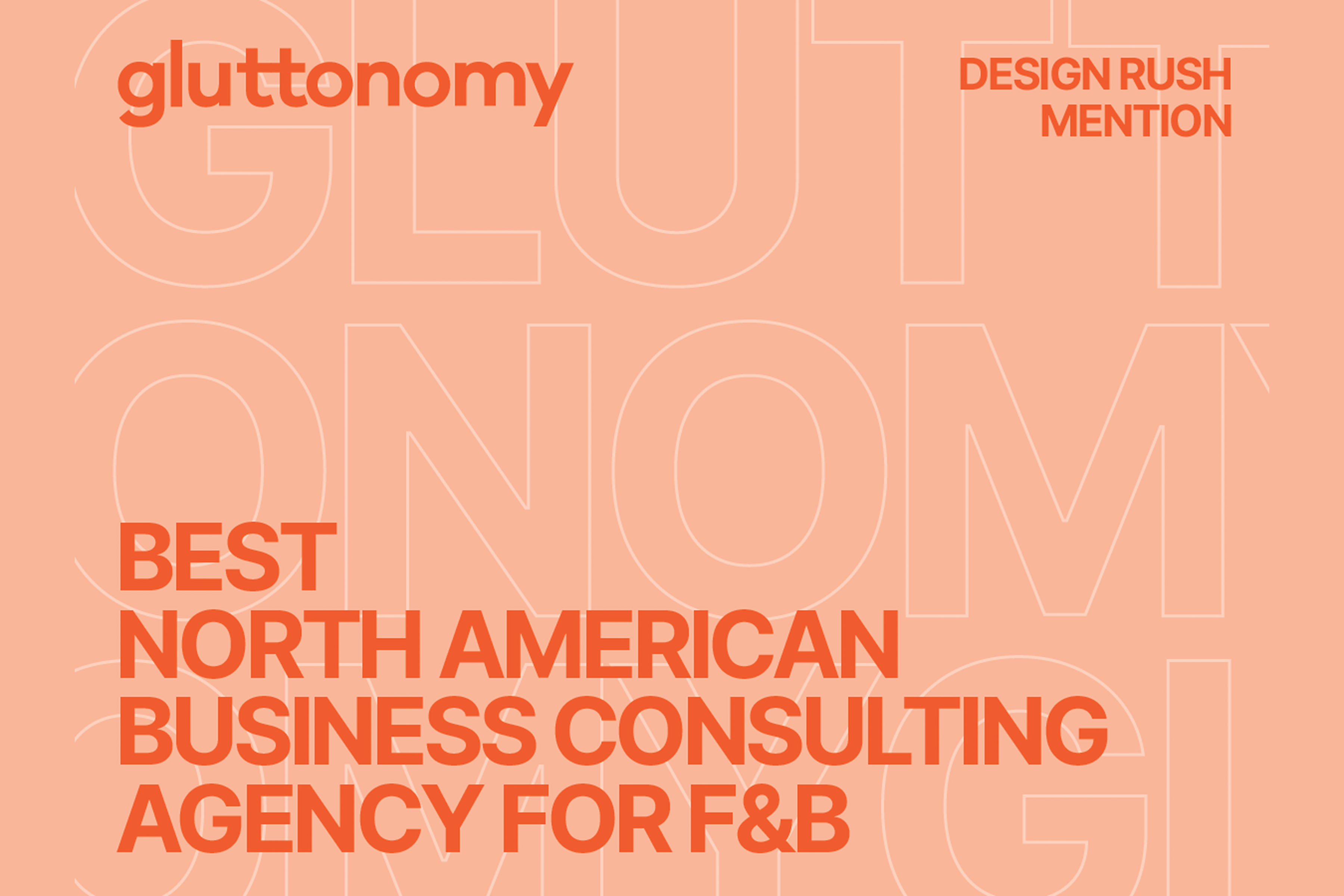 DesignRush Names Gluttonomy a Top Food & Beverage Consulting Company