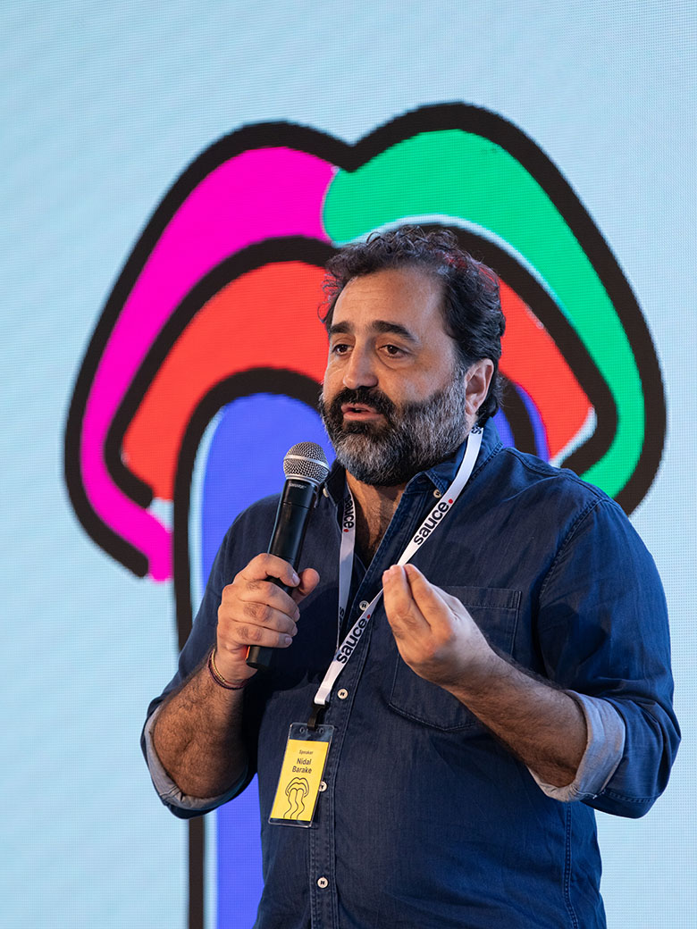 Nidal Barake at Lengua Conference