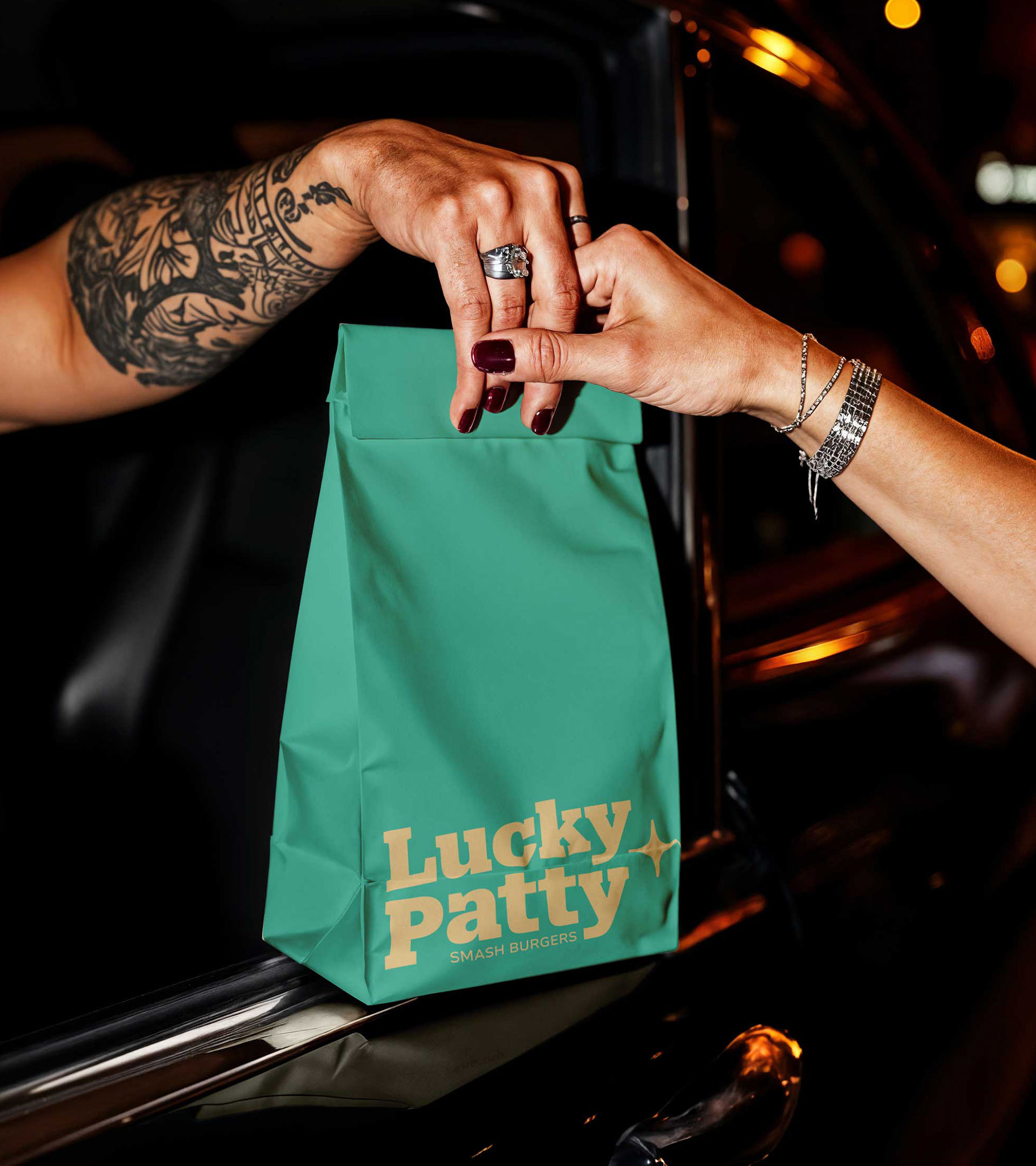 Lucky Patty to go bad design.